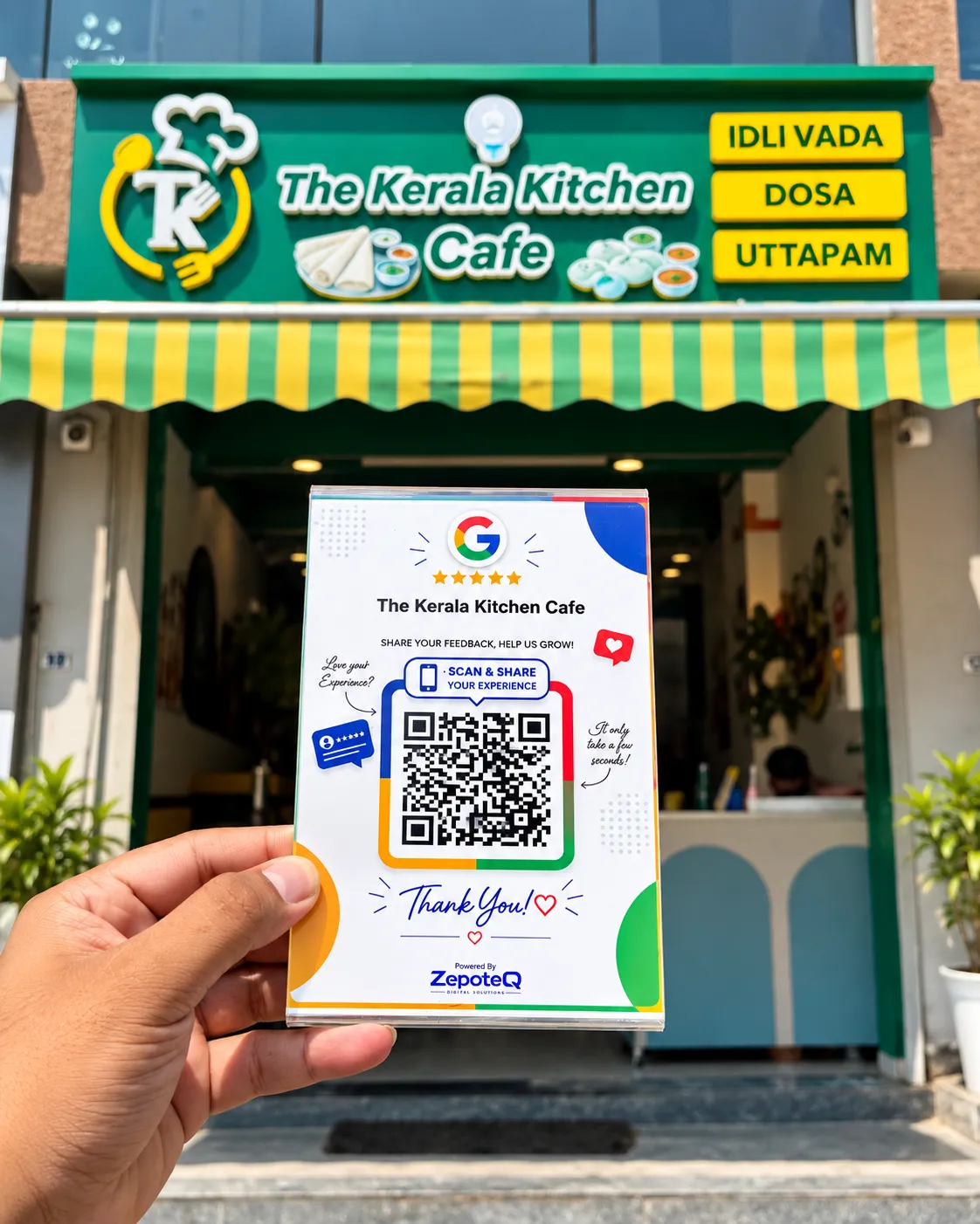 EazyReview customer Cafe